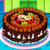 Торта със плодова украса