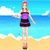 Красиво момиче на плажа