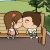 Целувка в парка